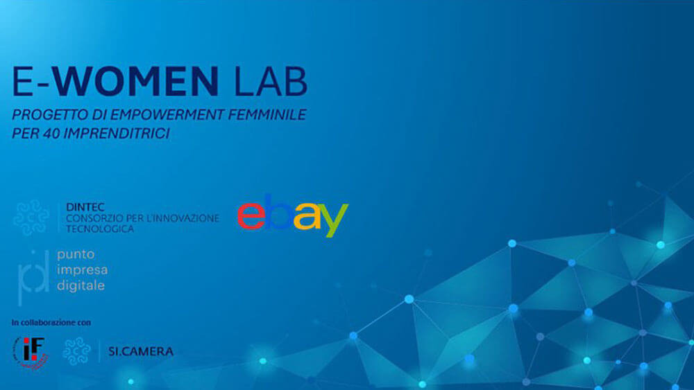 Locandina progetto e-woman lab